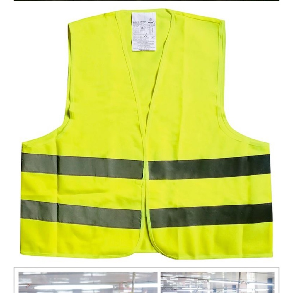 5/$25 Gauke GKV-001 high visibility safety vest PPE XL NWOT